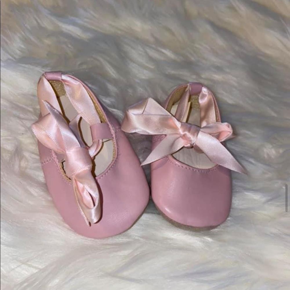 Pink Tie, Ballerina Flats